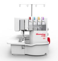 Ev Tipi Çok Fonksiyonlu Profesyonel Overlok Dikiş 2-3-4 İplik/Model 520 Moonstar